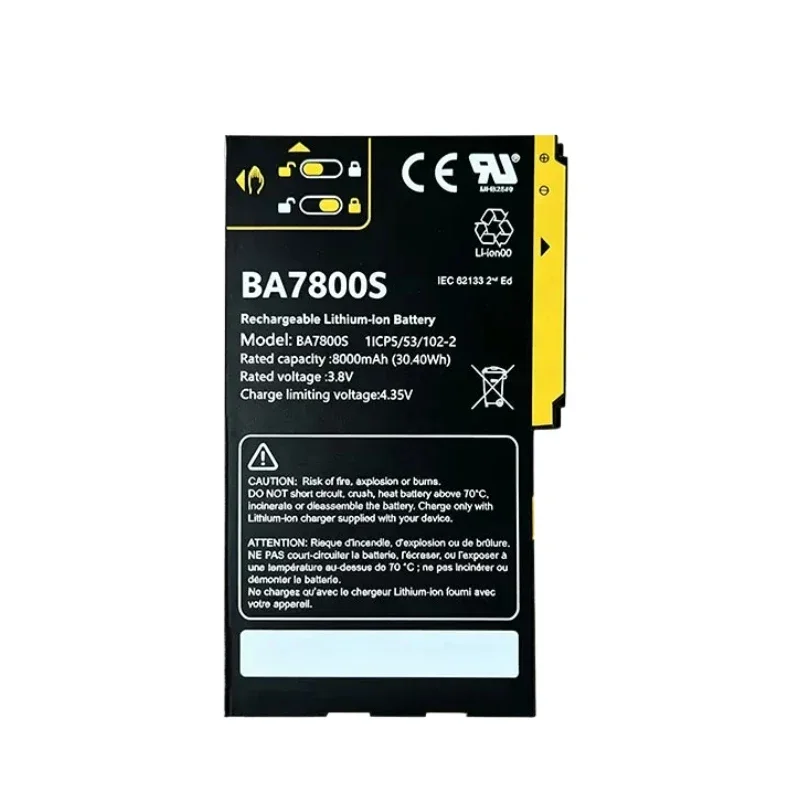 3.8V 30.40Wh 8000mAh Li-ion Rechargeable Battery BA7800S Batterycompatible for Jisibao UniStrong A8 surveying instrument