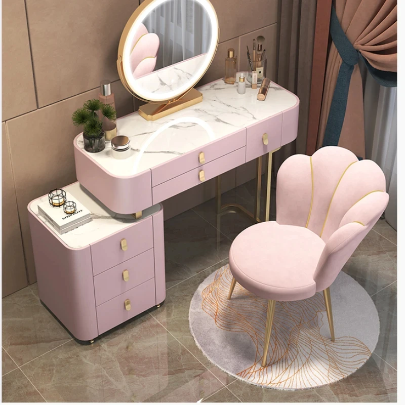 Simple Light Luxury Modern Makeup Chair Dressing Table Stool Internet Celebrity INS Chair Bedroom Luxury Home Chair