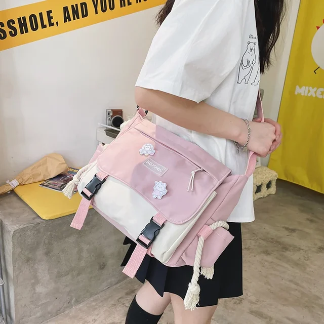 Big crossbody bags for school hotsell
