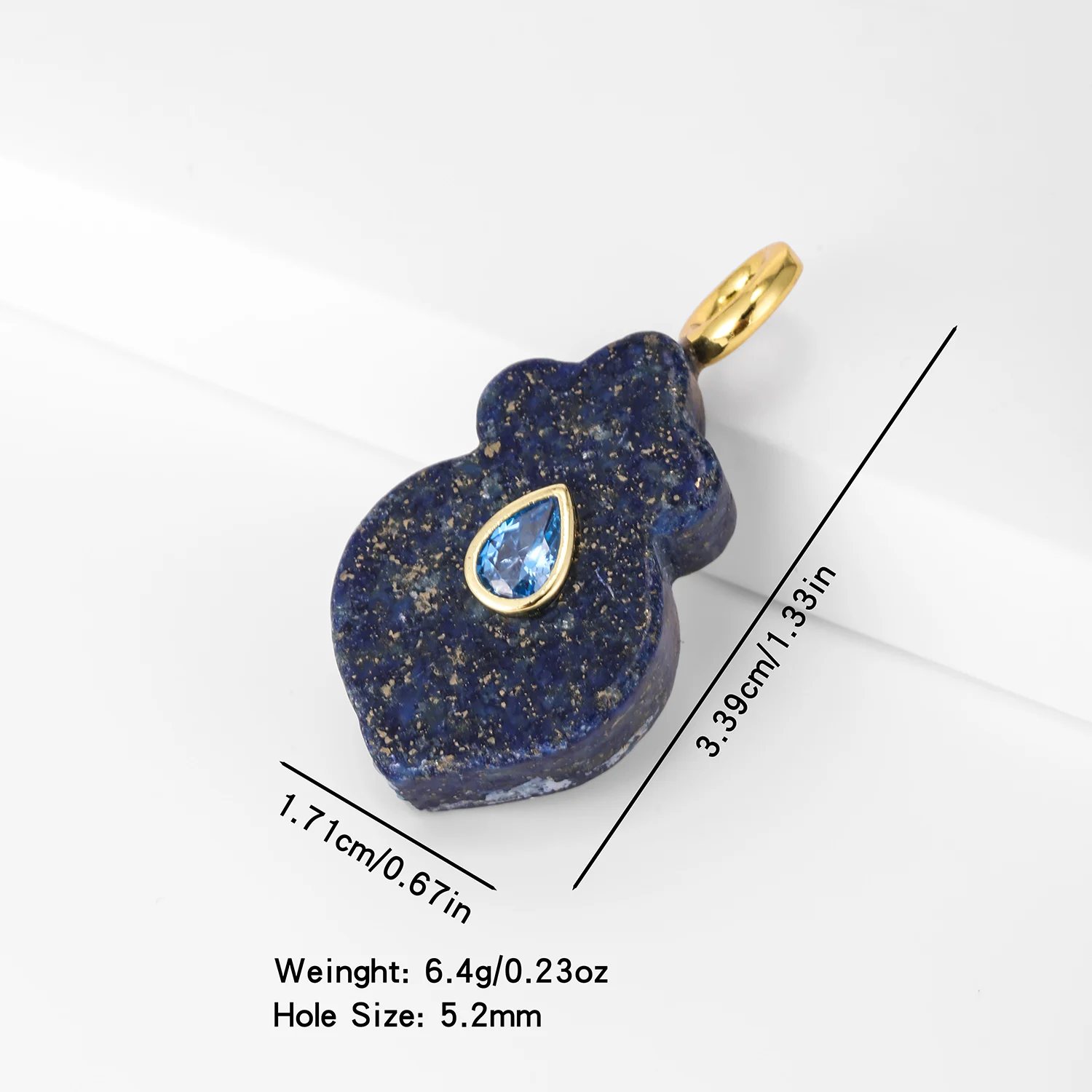 Trendy Special Designs Waterdrop Crystal Pendant 6 Colors DIY Nacklace Jewelry Accessories Party Show For Women Daily Wear Gifts