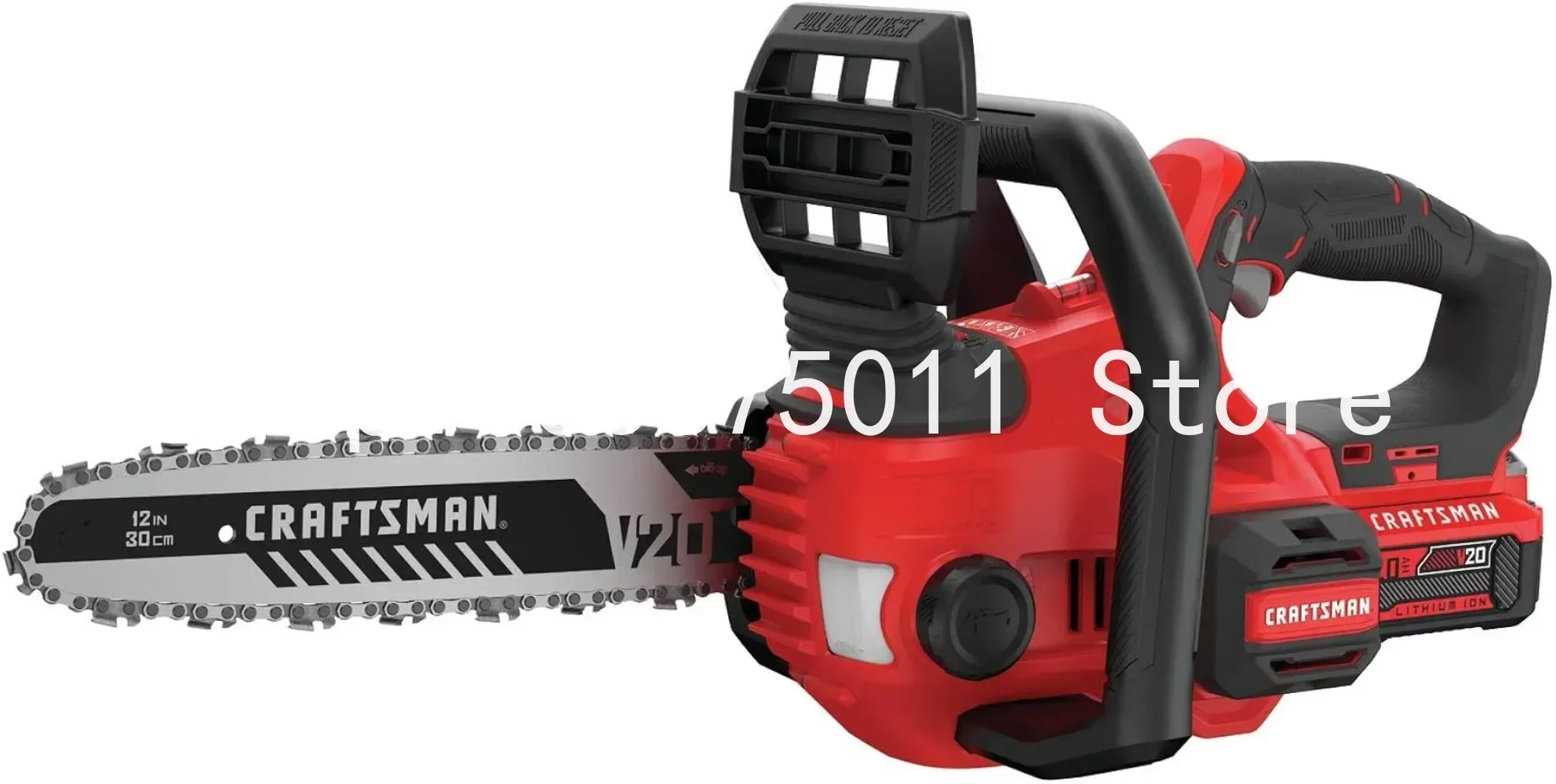 

CRAFTSMAN V20* Cordless Chainsaw, 12-Inch (CMCCS620M1) Part of The V20 Cordless System Part of The Versa-track Wall Organization