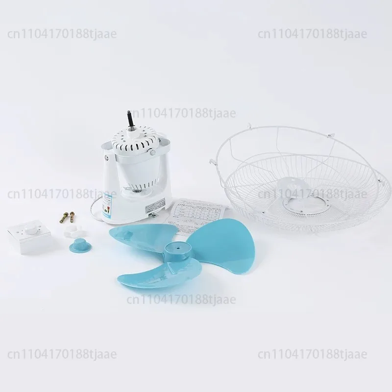 16 Inch Ceiling Mounted Fan Plastic Blade 360° Oscillating Quiet for School Dormitory FB-40DS