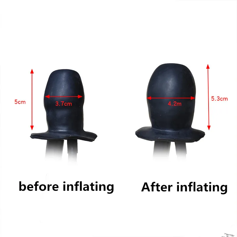 قابس فم من اللاتكس قابل للنفخ للأزواج ، هفوة BDSM ، أنابيب الري ، ألعاب جنسية للنساء ، ألعاب الكبار ، الأكثر مبيعًا