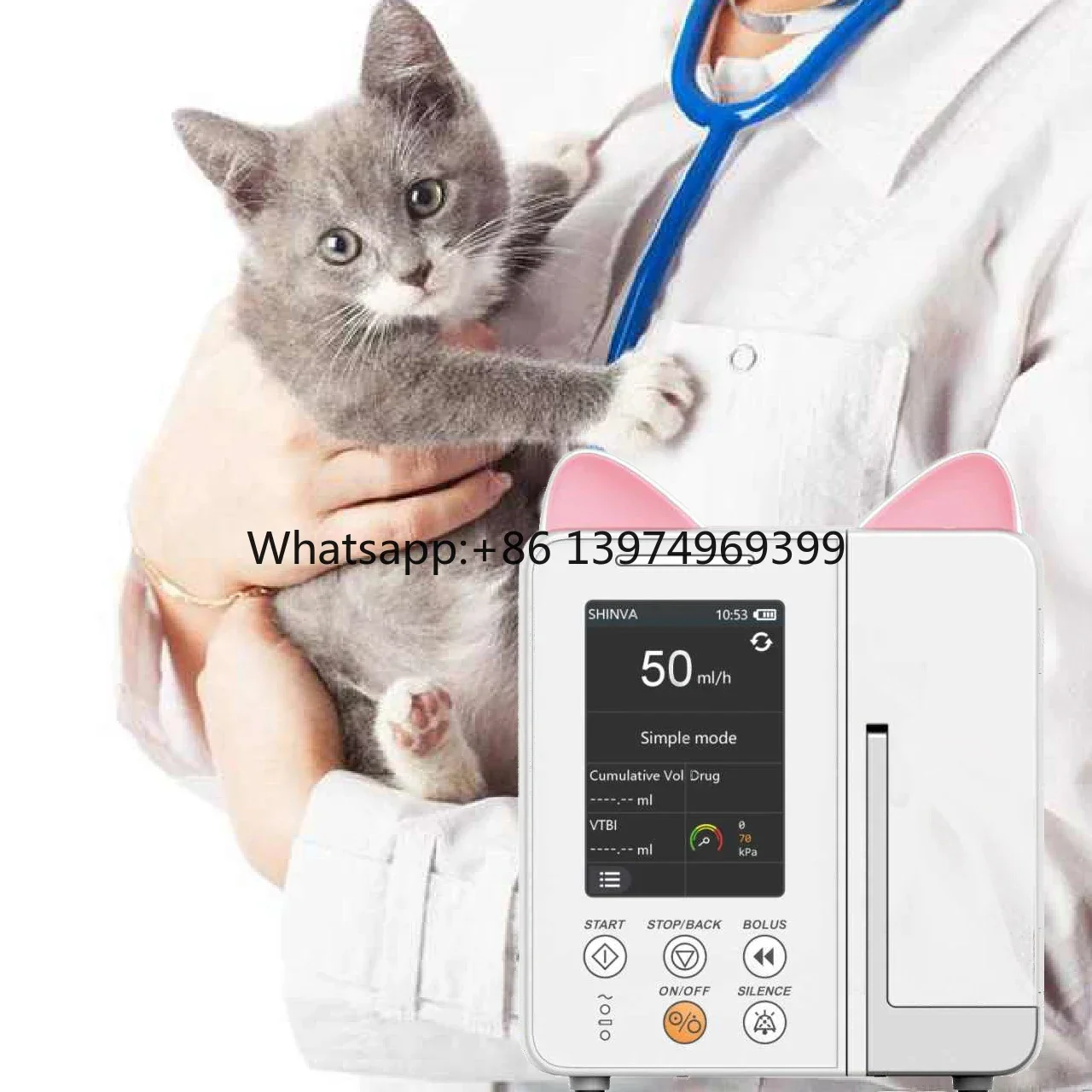 Medical Reusable Vet Pump Animal factory