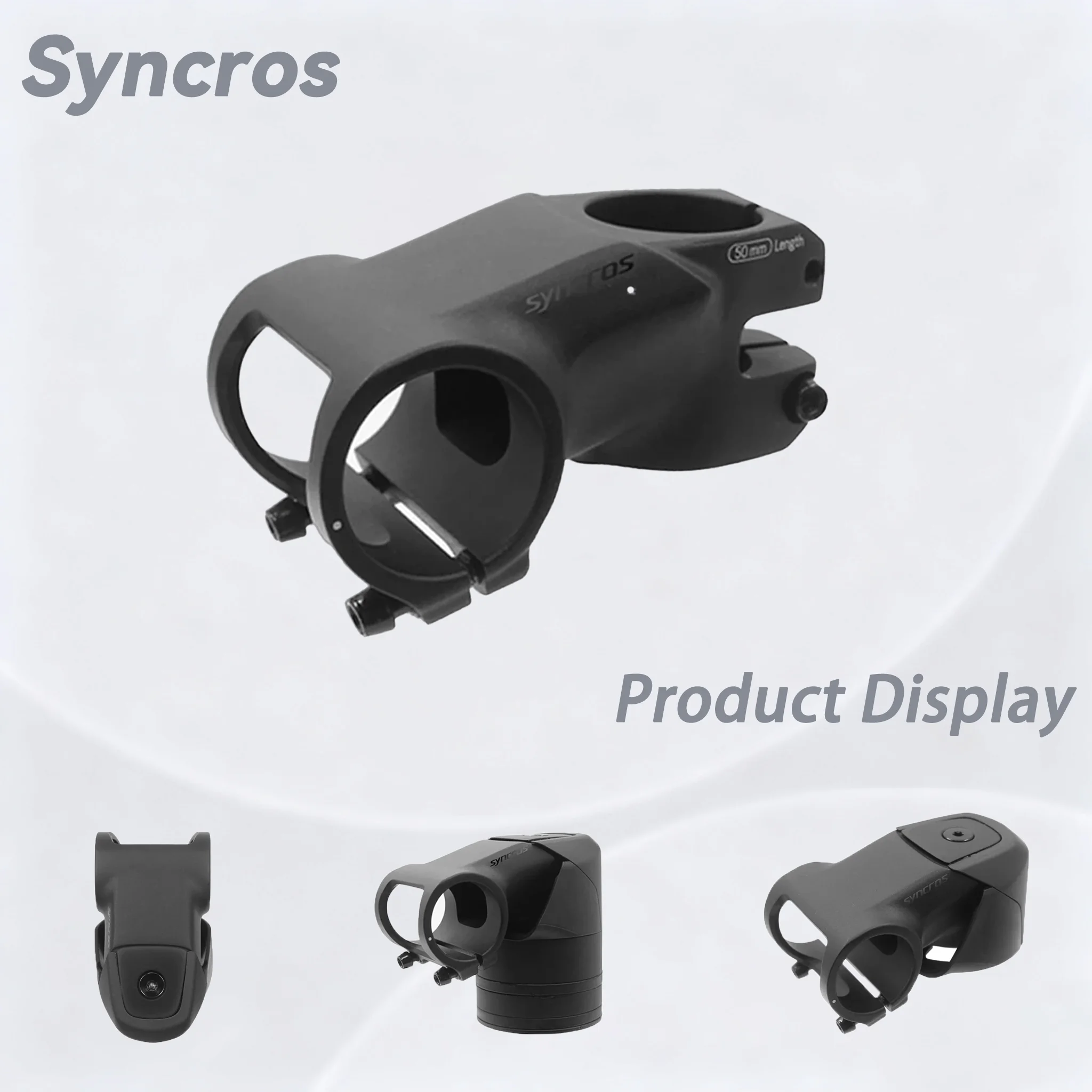 

SYNCROS XC Mountain Bike Aluminum Alloy Stem -14/-12/-10/-90/-8angle 50/60/70/80/90mm Clamp Diametar 31.8mm Motocross Bicycle