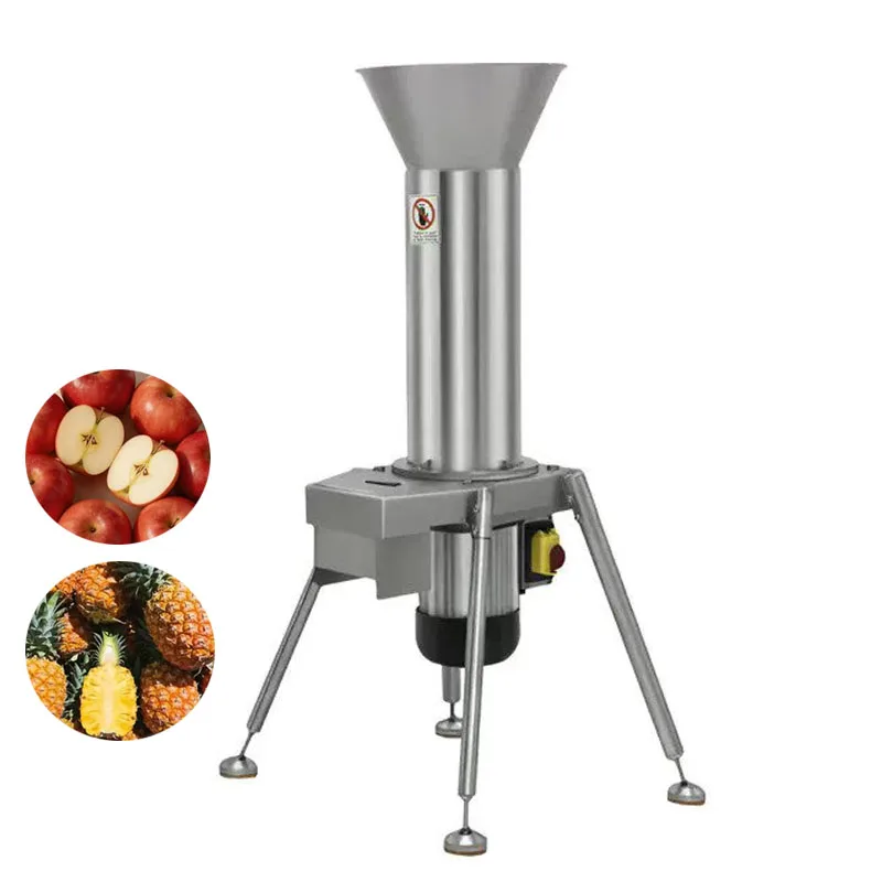 1100W Electric Fruit Apple Crusher Freestanding Crushing Machine Cider Press for Apples, Pears, Pineapple, Guava, Carrot, Potato