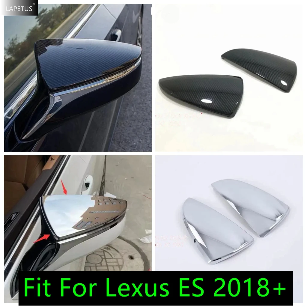 

ABS Outside Door Rearview Mirror Protect Shell Decoration Cover Trim For Lexus ES 2018 - 2023 F Sport Car Exterior Accessories