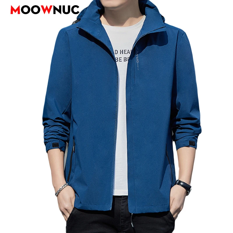 

Autumn Men's Clothing Jackets Male Windbreaker Casual Coats Men's Blazers Outerwear Men's Fashion Leisure Menswear Camping New