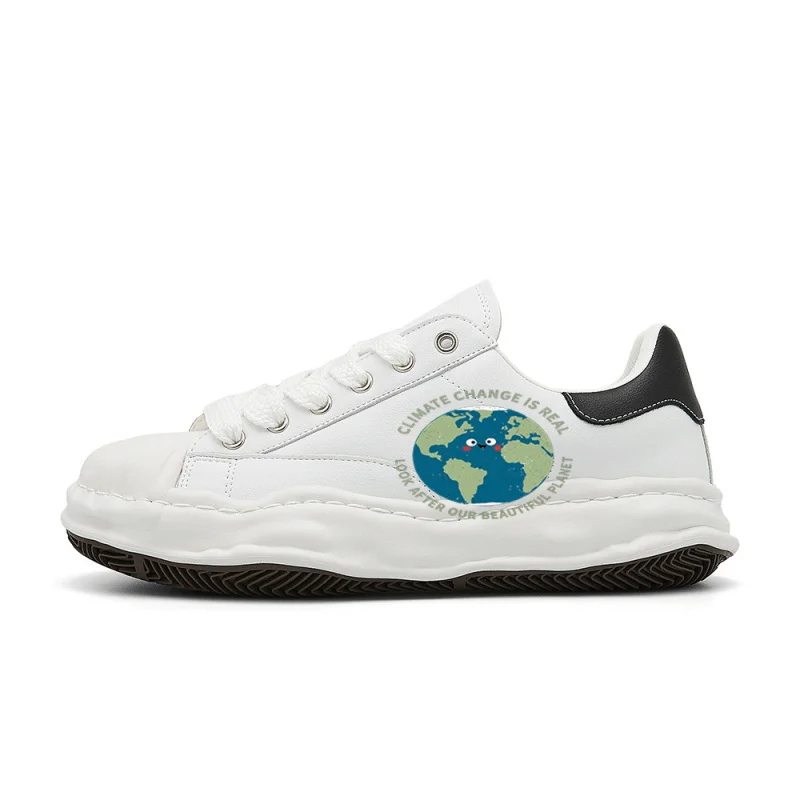 

Climate Change Is Real 3Vintage Fashion Street Sneakers，The design is retro, stylish, comfortable, and versatile，Suitable for st