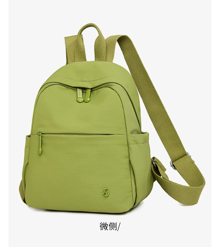 Stilvoller, minimalistischer Rucksack für Damen, leichte Reisetasche mit Telefonschlüsselaufbewahrung, kleiner, schicker Rucksack – Detail 30