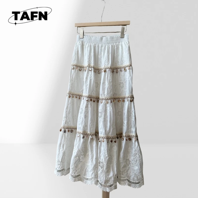 

Super Heavy Industry Cake Skirt Temperament Premium Vintage Cashmere Dress – Comfortable and Trendy for Casual Wear AE1813