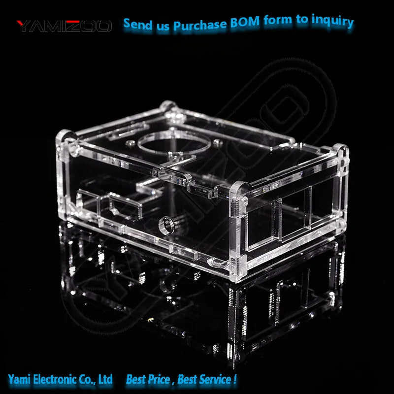 Acrylgehäuse für Raspberry Pi 3/4 Generation B+ mit Lüftermontage – Detail 2