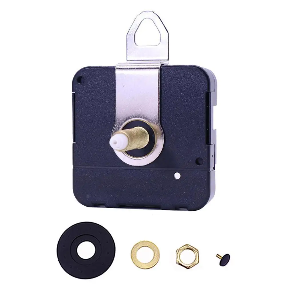 Battery Operated Wall Clock Movement Mechanism Metal Hands Kit Spare Parts for Home Wall Clock Maintenance