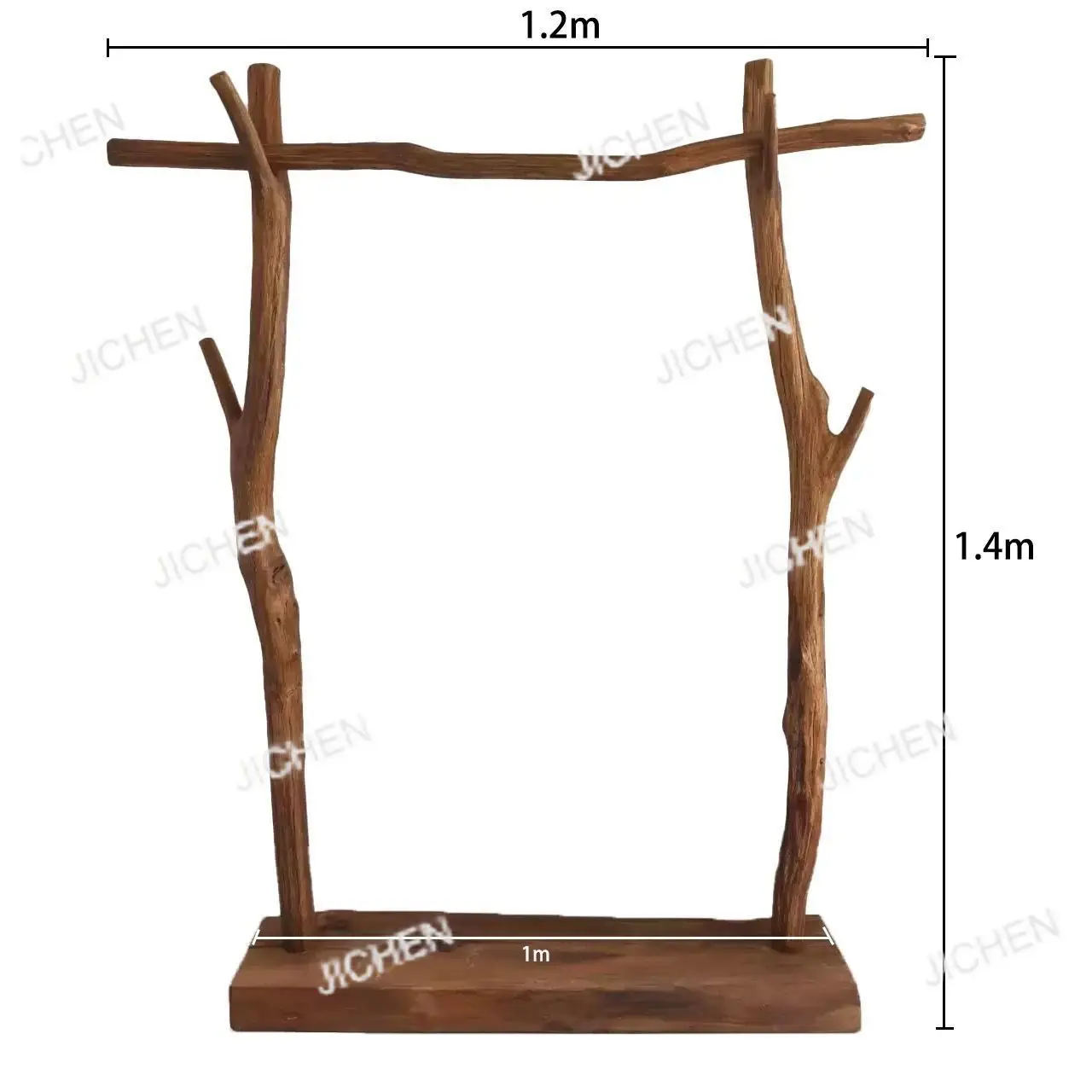 

Подвесная вешалка Бревенчатая напольная вешалка из цельного дерева, бытовая простая деревянная напольная вешалка для одежды, напольный тип в стиле ретро