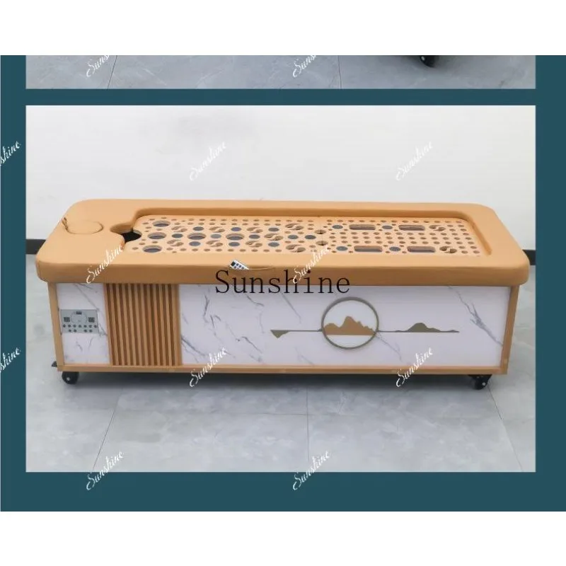 Beauty salon automatic fumigation bed Household open flame whole body physiotherapy bed FT