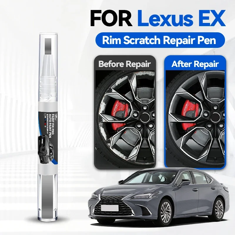 

Карандаш для ремонта лакокрасочного покрытия Lexus EX, средство для удаления царапин, аксессуары для авто, черный, белый, серебристый, красный