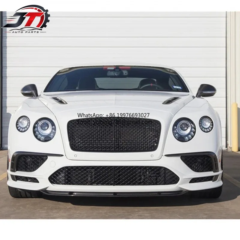 New style Applicable to Bentley Continental GT 16-19 Upgrade Supersport Body Kit Front and Rear Bumper Assembly Modification