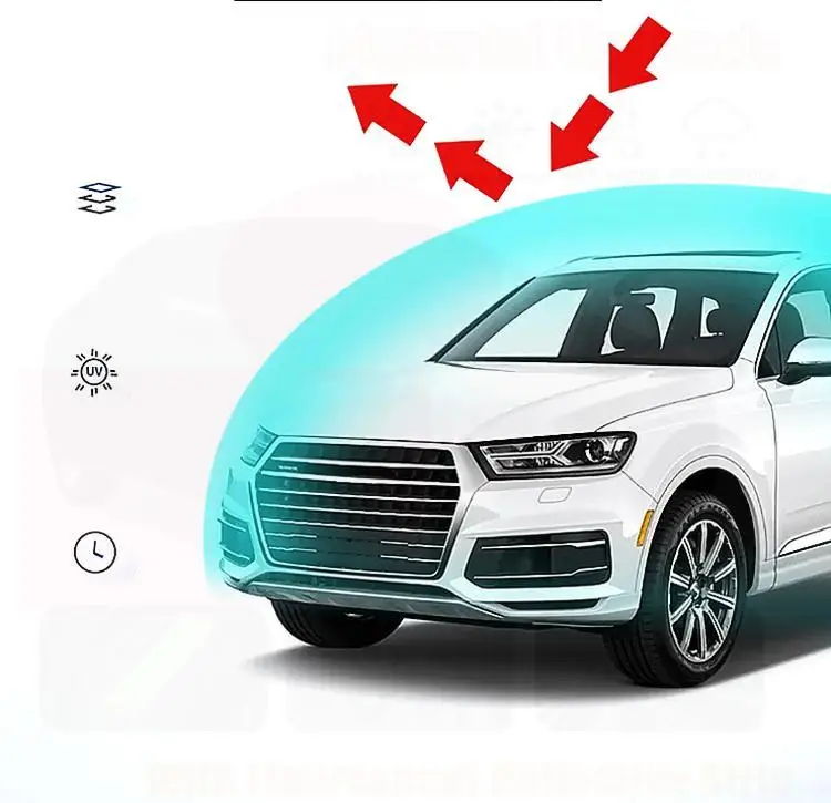 لفي الهواء الطلق مقاوم للماء الغبار غطاء سيارة لنيسان جوك F15 2010-2016 الثلوج ظلة حماية أغطية السيارات #2