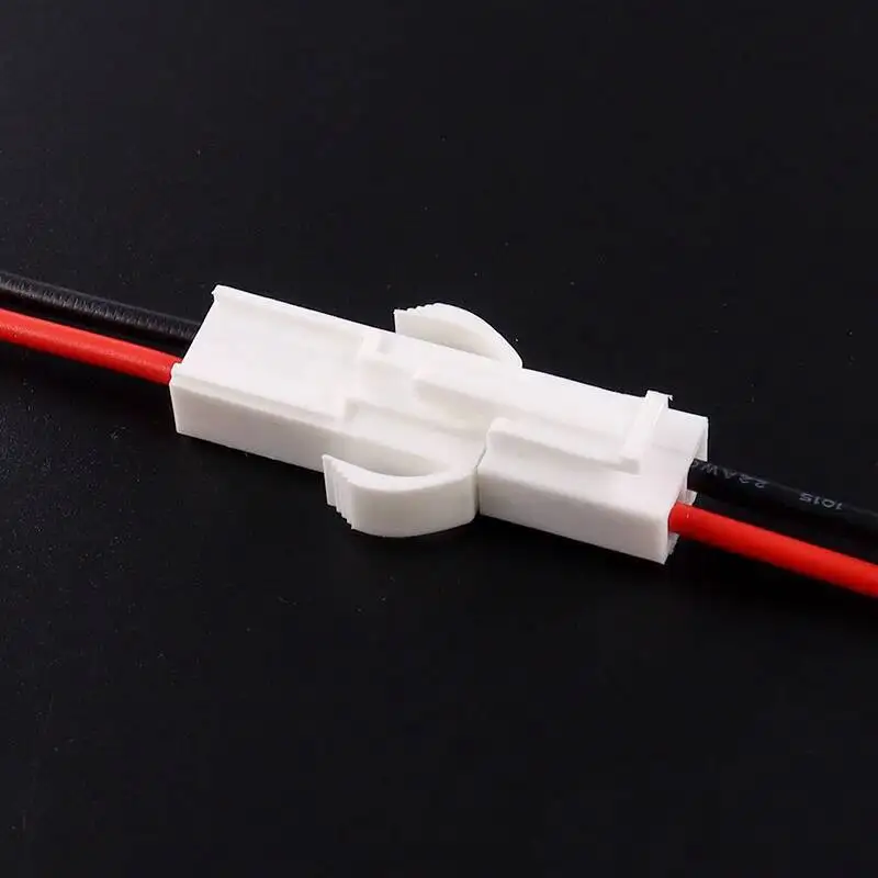2~5 Stück El Tamiya Anschlussstecker Kabel 2P Air Pitch 4,5 mm Modellflugzeug Antriebsausgang Stromversorgung – Detail 2