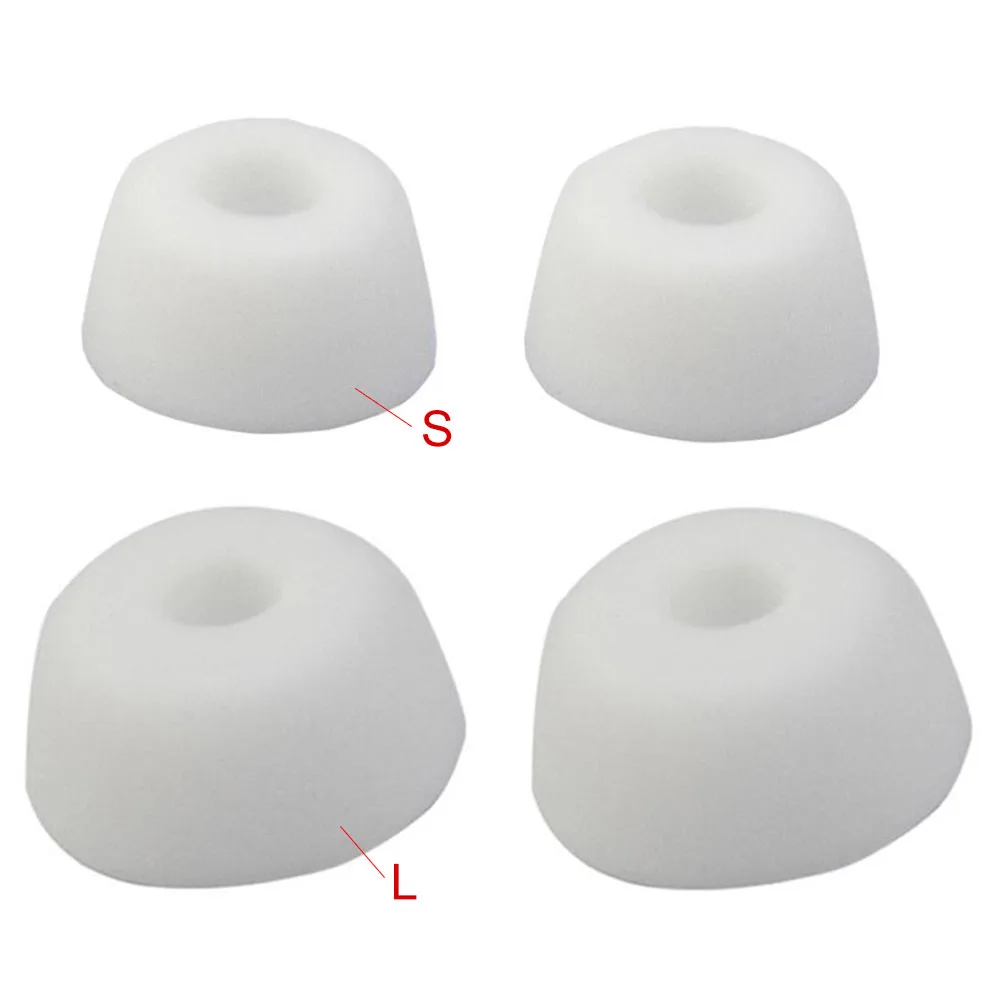 1/2 คู่ซิลิโคนหูฟังหูฟังไร้สายหูฟังสําหรับ Jabra Elite 75 T/65 T/Active/กีฬา Evolve เปลี่ยนชิ้นส่วน