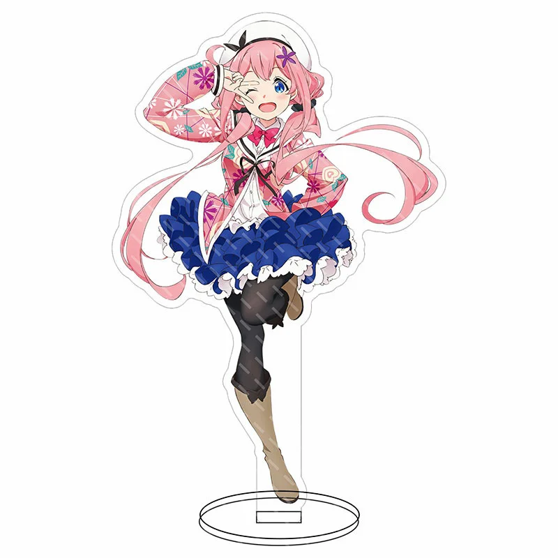 Популярная акриловая фигурка-подставка Hololive Vtuber, модель-плакетка, брелок для косплея, милый декор для стола с изображением девочек, подарок для фанатов Ооками Мио