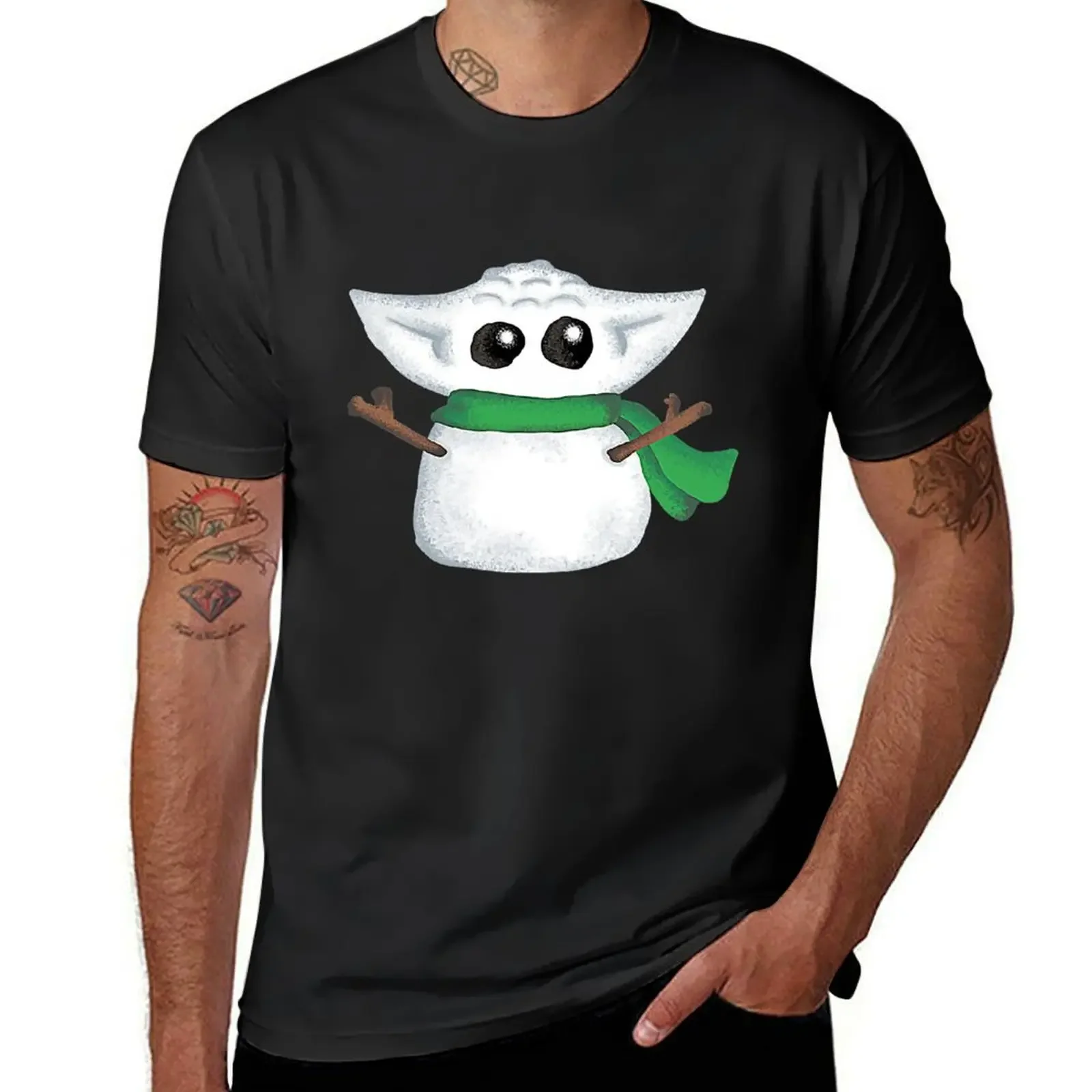 

Christmas Snowda T-Shirt customizeds aesthetic clothes slim fit t shirts for men