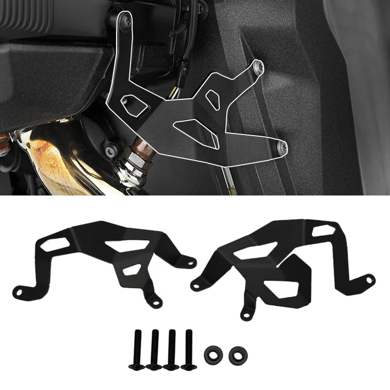 

New Motorcycle Sensor Guard Protector Engine Side Cover Lambda Probe Protection Grill Fit For BMW R1300GS R1300 GS 2023 2024