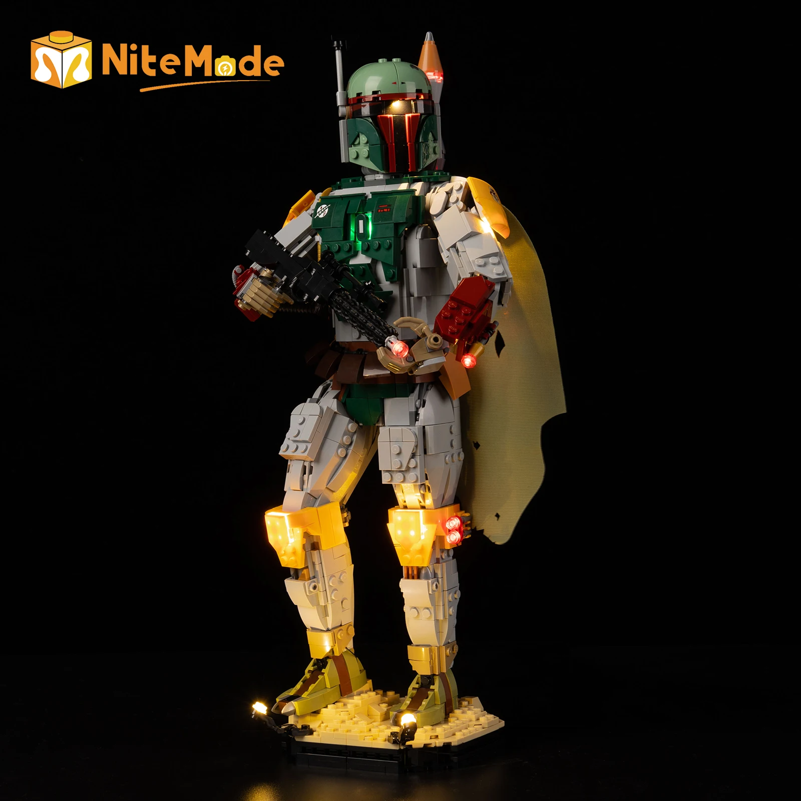 Led Light Set Suitable for Lego Boba Fett 75455 Building Blocks