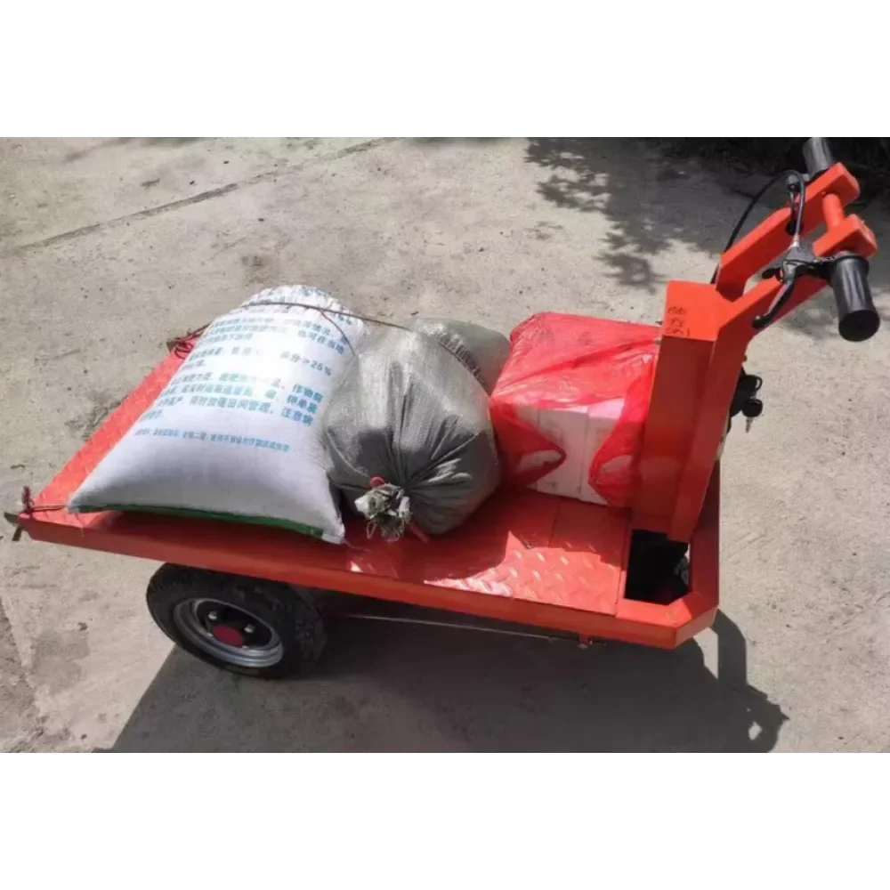 Elektrischer vierrädriger Trolley-Transporter Hochleistungs-Tretwagen