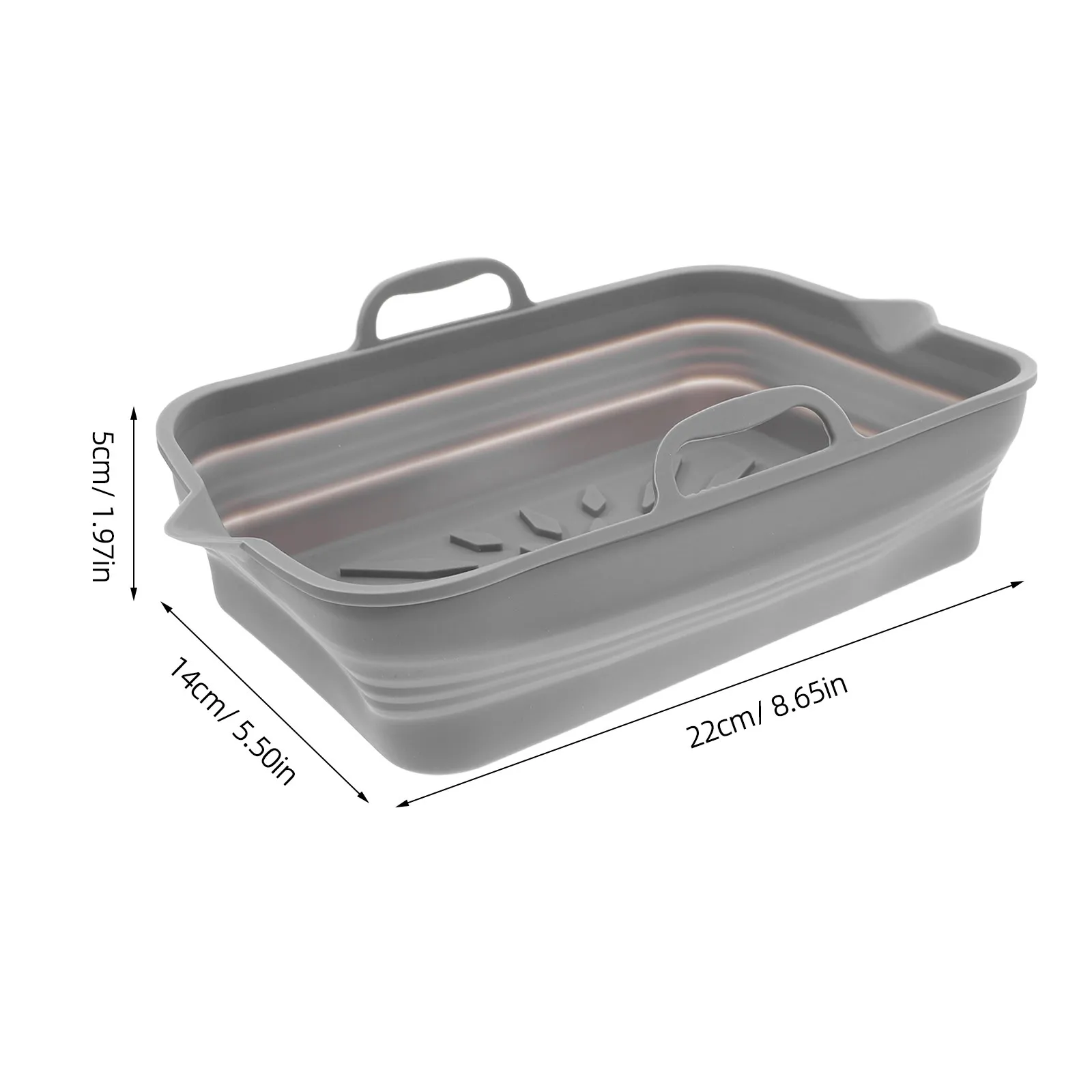 Conjunto de 2 Tapetes de Silicone Dobráveis Antiaderentes Resistentes ao Calor para Forno e Micro-ondas, Reutilizáveis, para Fritadeira a Ar e Cozimen