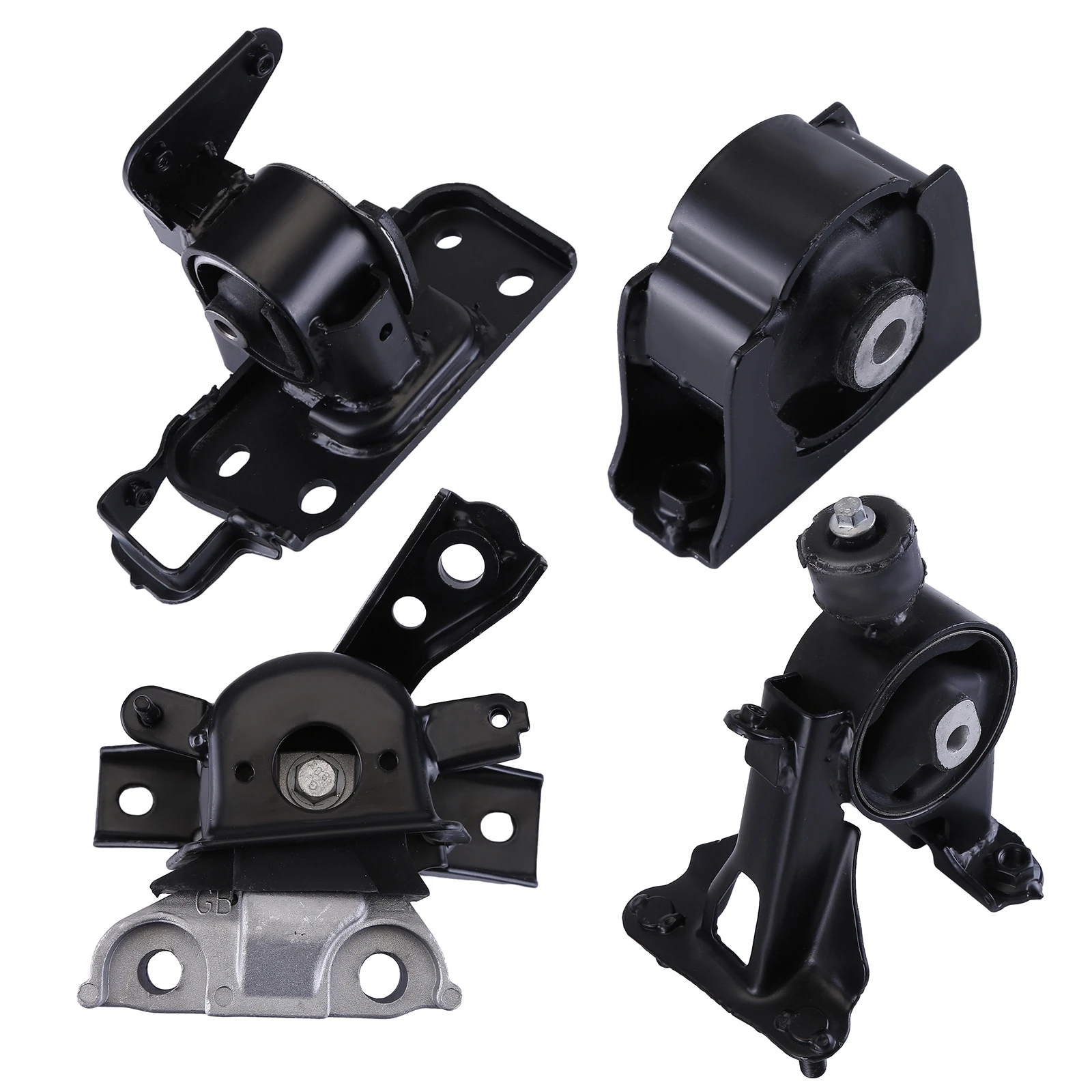 4Pcs Engine Support Compatible for 06-08 Toyota RAV4 2.4L Engine Support A6201 2 A62049HY A62050 A62064