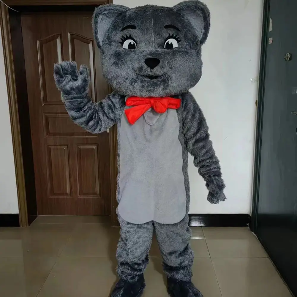 Adult Size Cat Mascot Doll Costume cosplay animal cat and mouse cartoon doll party wedding business show props