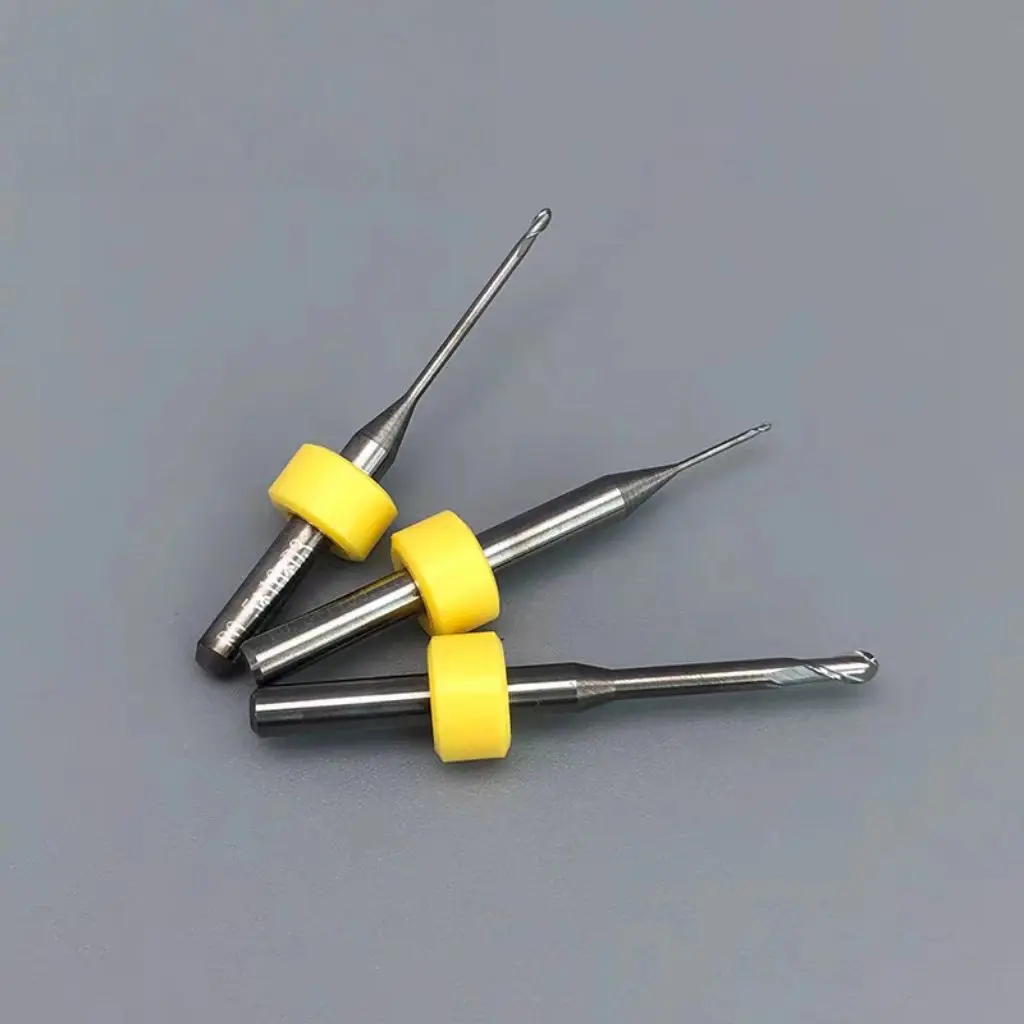 ALLIPH High Quality Dental Lab Milling Zirconia Burs 0.6/1.0/2.0 DC Cad/Cam Dentium Diamond Coating Milling