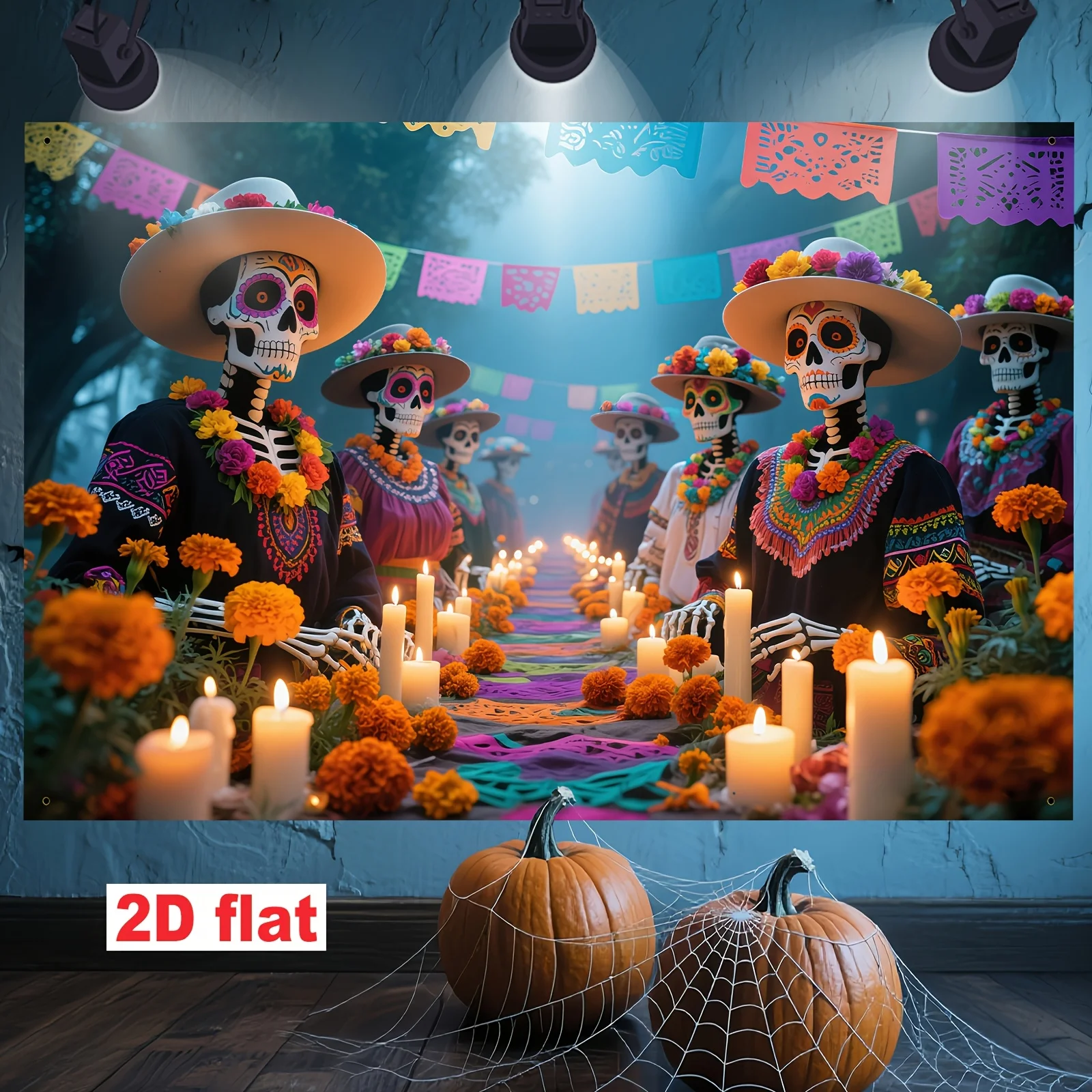 2D Flat Banner (Party Banner Flag) 1pc 60x90cm 100x150cm Made Of Polyester Featur