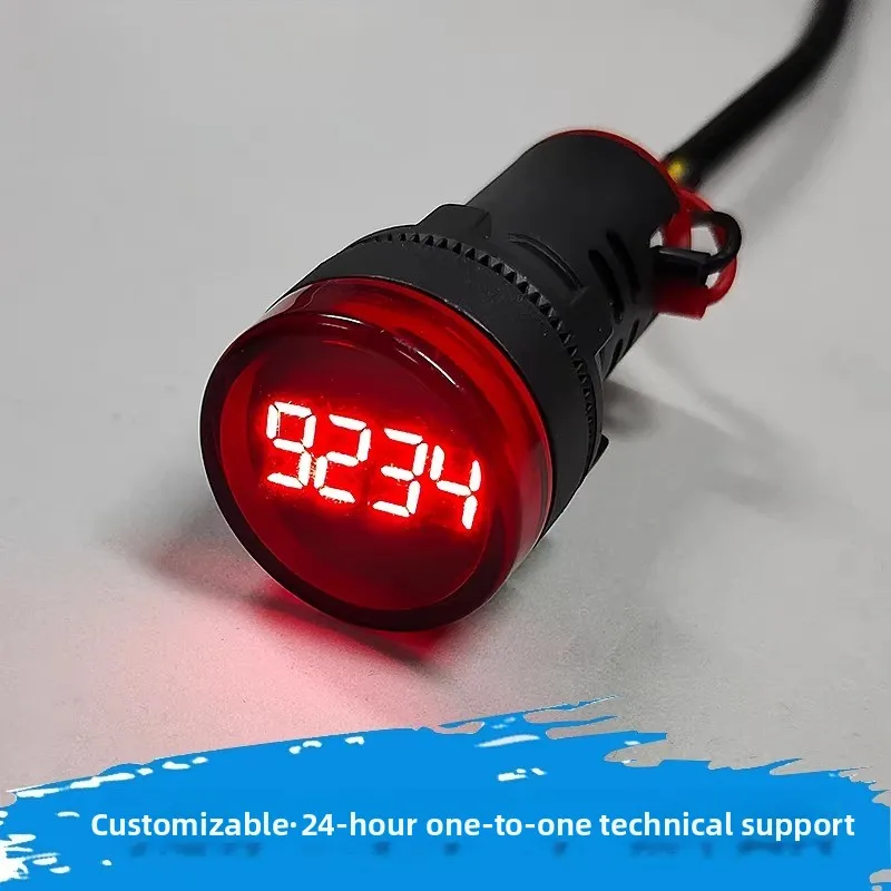 0.2 Inch 4 Digit LED Display Module, Small Size Digital Screen with RS485 Serial Port for Data Monitoring