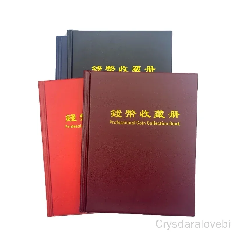 200 Pieces High Quality Put /Coins Album for Fit Coin Cardboard Holders Professional Coin Collection Book Bitcoin Collection