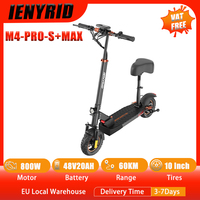 IENYRID M4 PRO S+ MAX E-Scooter 800W Motor 48V20Ah Lithium Battery Scooters Electric 10 Inch Off-road Tire Foldable E-Scooter