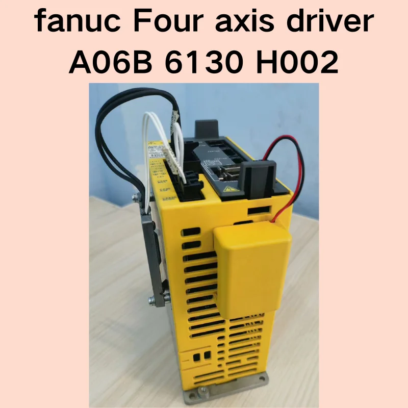 Second  hand fanuc Four axis driver A06B 6130 H002  test OK