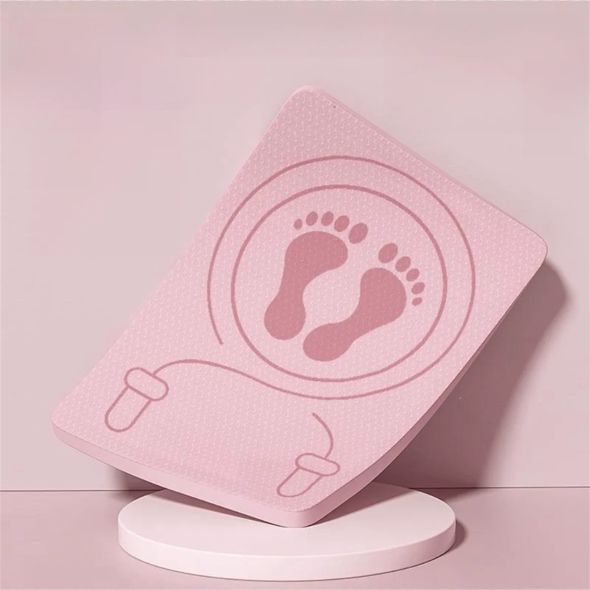 Cordless skipping mat cushioning sound insulation mat home thickened non-slip indoor silent mat yoga kneeling mat