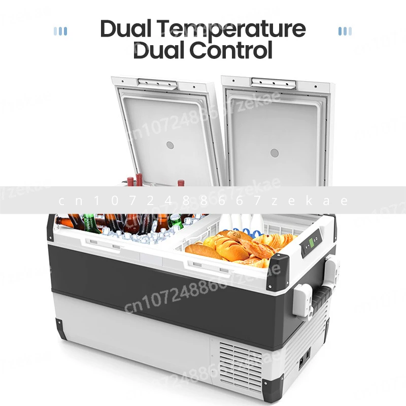 

12v Car Fridge Portable Refrigerator RV Portable Refrigerator 75L Dual-Use Automobile Camping Fridge