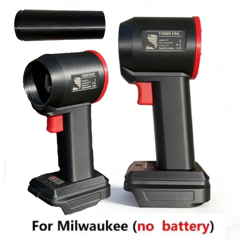 

For Dewalt 20V 50MM Turbo Fan Car Wash Air Gun Electric POWERFUL BLOWERS Car Wash Violent Dryer for Makita/Milwaukee No Battery