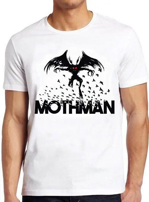 

Mothman Weird Strange Unusual Cryptid Cryptozoology Gift Tee T Shirt M1502