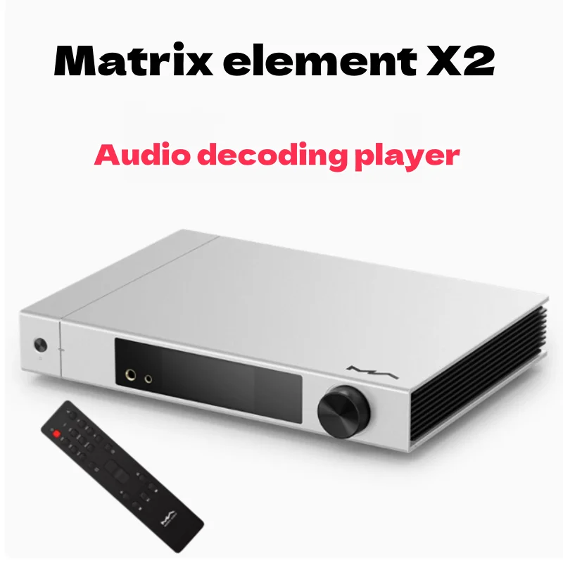 Matrix element X2 audio decoding player, data broadcast, web broadcast front-end headphone amplifier all-in-one machine