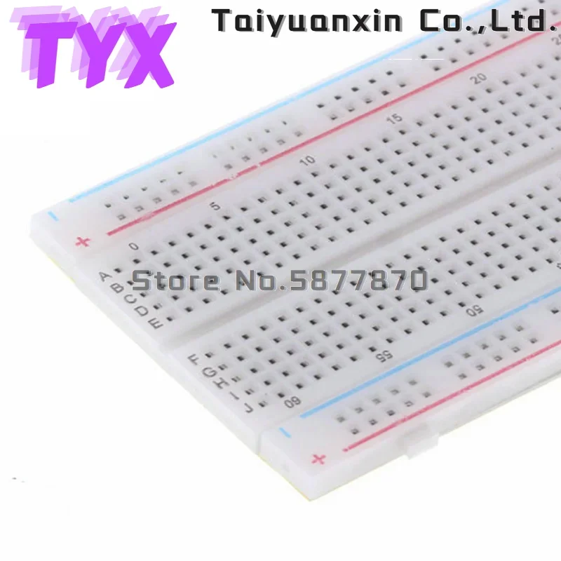 MB102 Breadboard Protoboard Pcb Breadboard Mini Universele Test 830 Point Solderless Diy Brood Board Test Ontwikkelen Voor Arduino