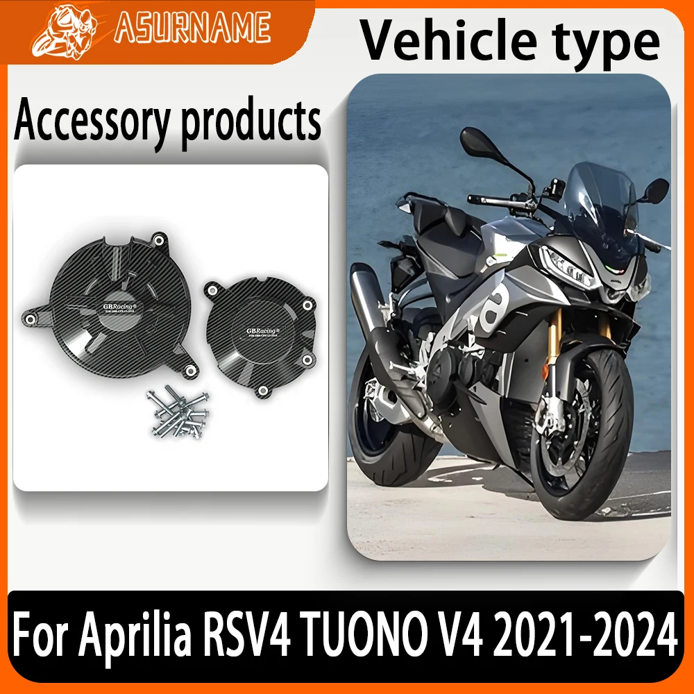 

For Aprilia RSV4 TUONO V4 2021 2022-2024 Motorcycle Engine Fall Protection Cover Engine Protection Cover