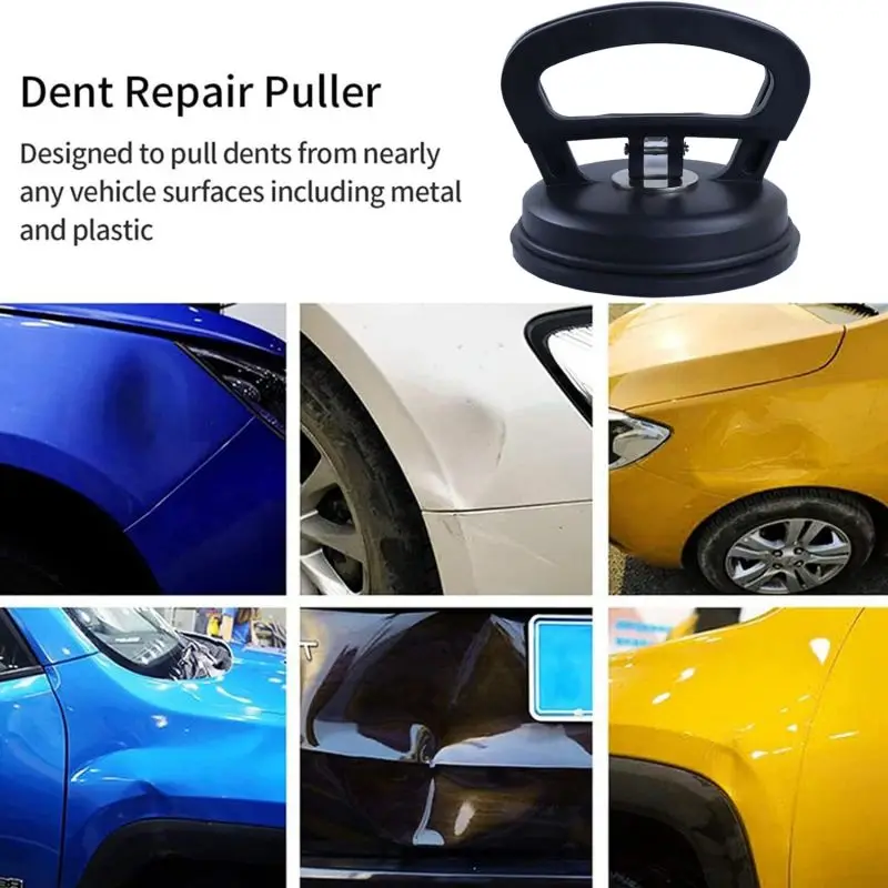 Car Dent Puller Suction Cup 2-Sizes Car Dent Remover Repair Cars Door Body Suction Cup Kit For Auto Large Dents & Small Dents