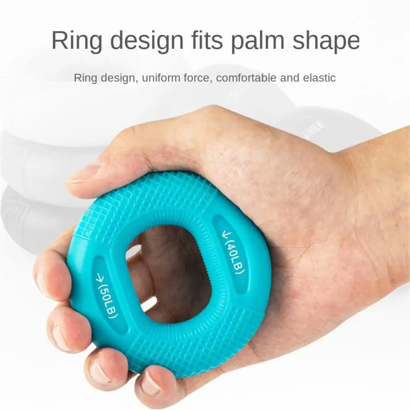 Grip Puller Double Strength Silicone Grip Ring Fitness Finger Arm Strength Rehabilitation Training Puller