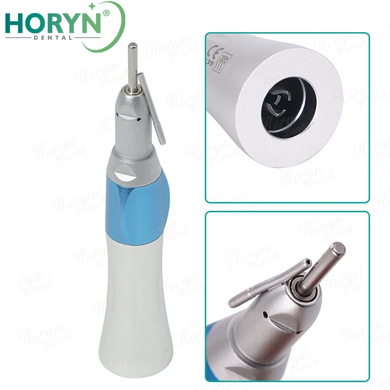 Dental Surgical Straight Handpiece 1:1 With External Irrigation Pipe Rotation Speed 14000-20000r/Min