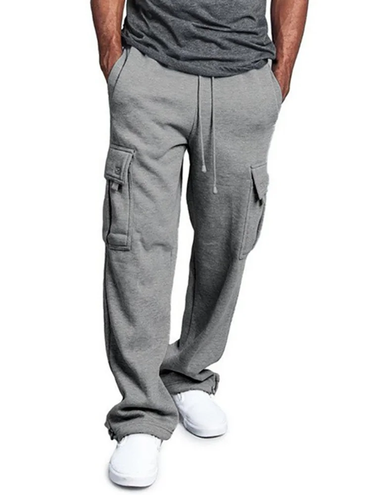 Sweatpants Straight Fit Joggers Sports Streetwear