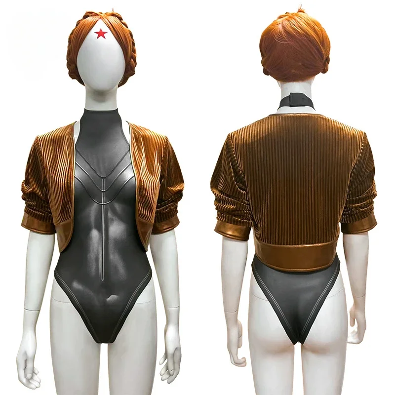 

Atomic Heart Mechanical Sisters Flower Costumes Halloween Cosplay One-piece Suit Zentai Suit Fetish Bodysuit Catsuit Jumpsuit